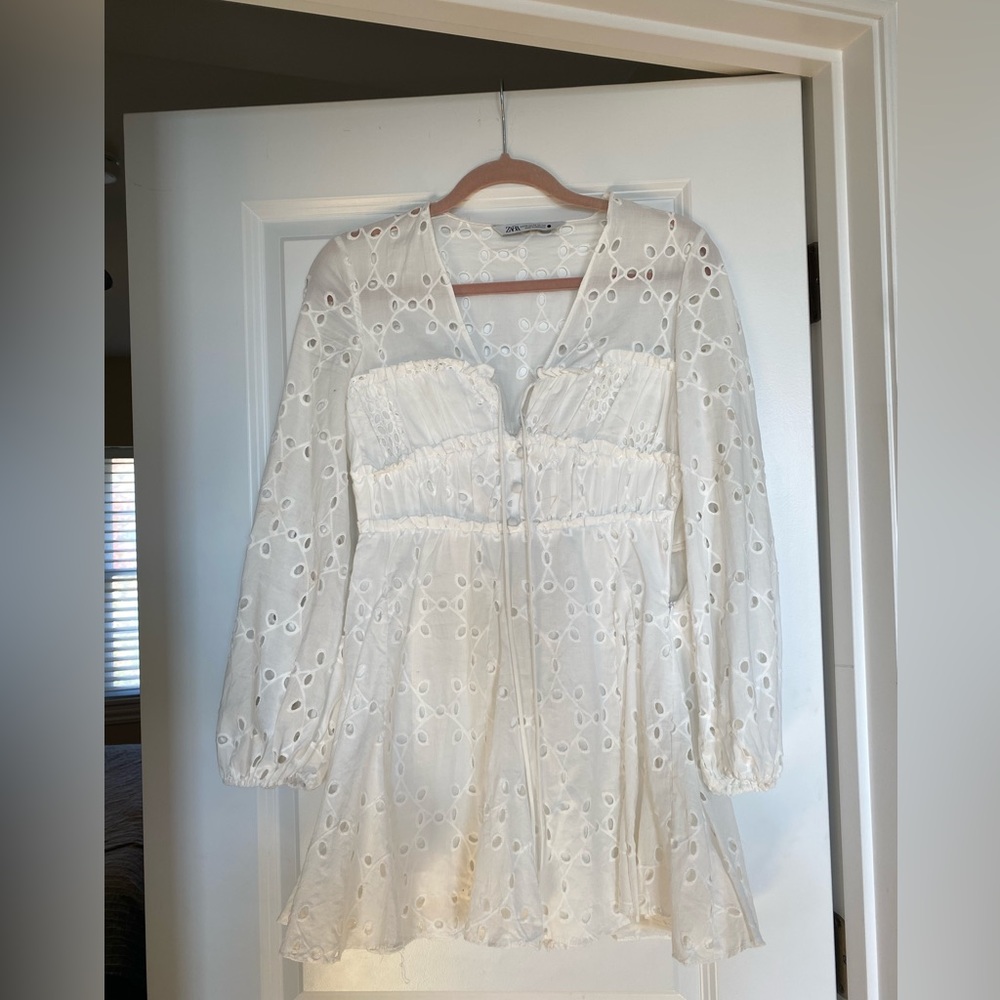Embroidered Zara Mini long sleeve